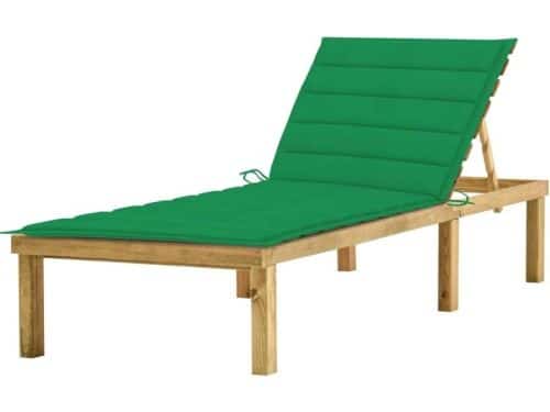Houten ligstoel - Tuinstoel lounge - Buiten ontspannen - Verstelbare