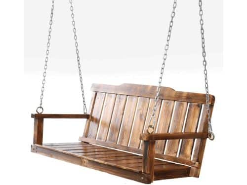 Houten Schommelbank - Buitenbank - Ontspannen Buiten - Massief Hout