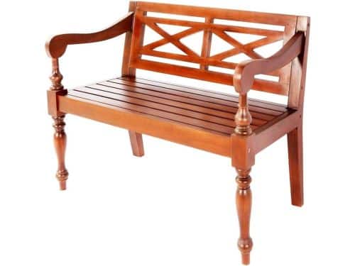 Houten Tuinbank - Parkbank Sofa - Buiten Zitten - Massief