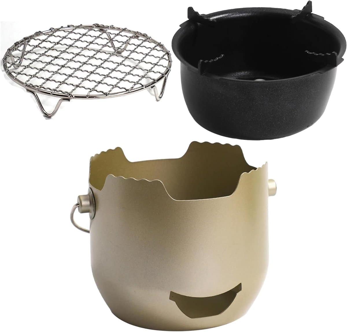 houtskool barbecue grill draagbare bbq outdoor koken