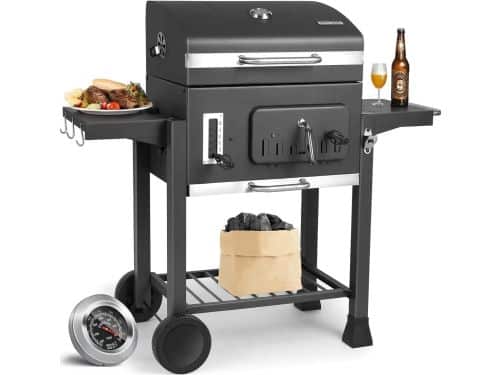 Houtskool Barbecue - XXL BBQ - Smoker Barbecue - Grilloppervlak