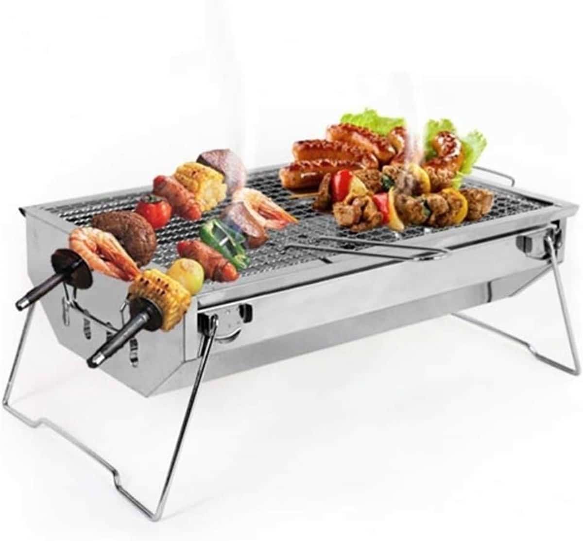 houtskool bbq grill draagbare grill outdoor koken