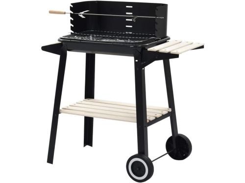 Houtskoolgrill - BBQ Grill - Buiten Koken - Met Wieltjes