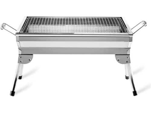 Houtskoolgrill - Opvouwbare BBQ - Buiten Koken - Roestvrij Staal