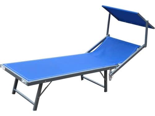 Ibiza ligstoel - Strandstoel Lounger - Ontspannen in de zon