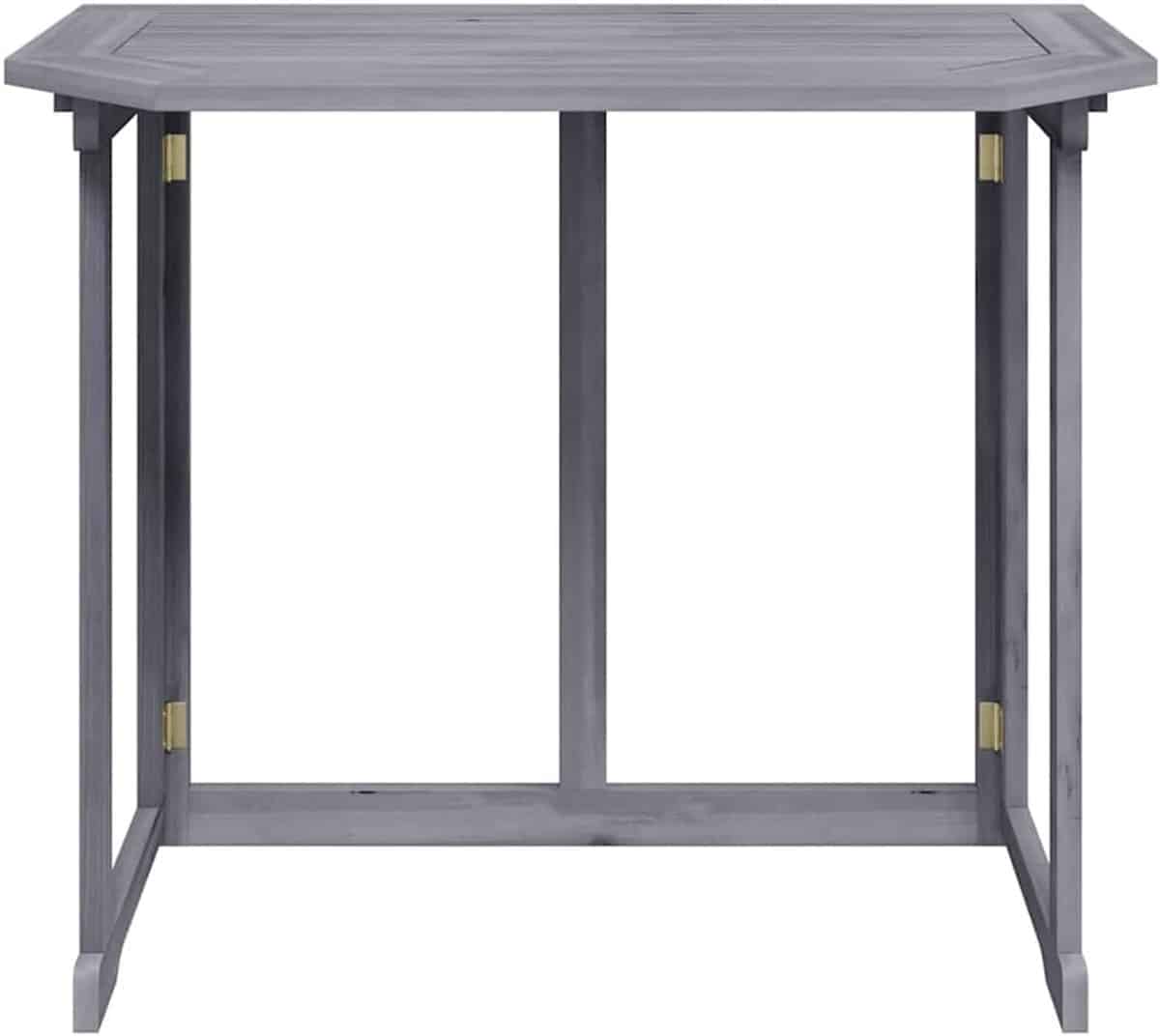 inklapbare balkontafel houten klaptafel buiten zitten massief