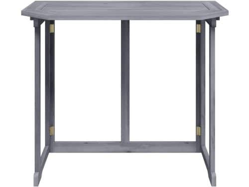 Inklapbare Balkontafel - Klaptafel Buiten - Ruimtebesparend Opbergen - Massief