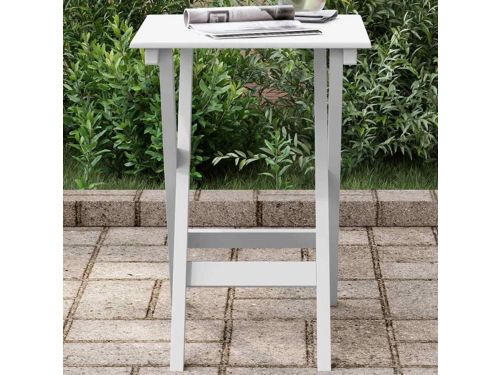 Inklapbare bijzettafel - Klaptafel hocker - Terras en tuin