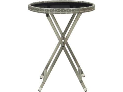 Inklapbare bijzettafel - Klaptafel terras - Buiten genieten - Gehard