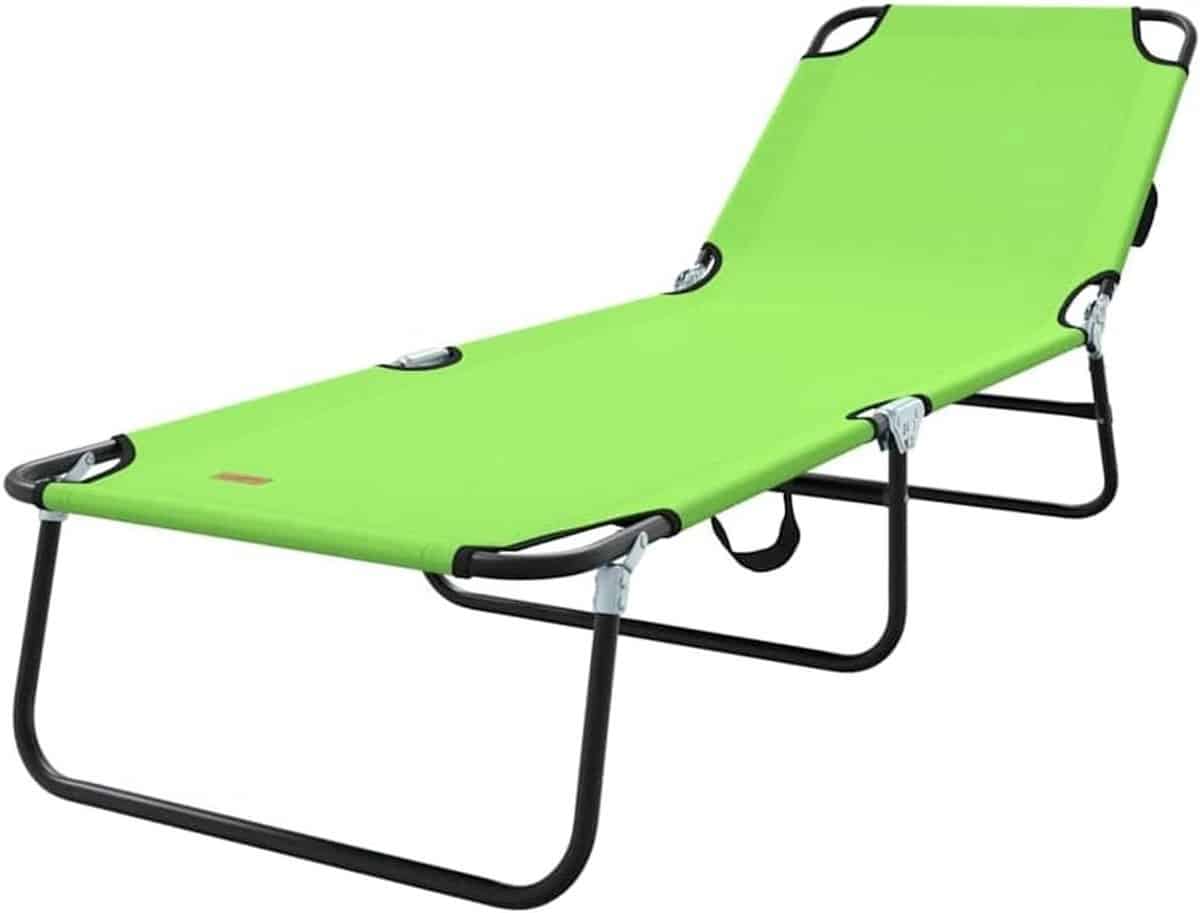 inklapbare ligstoel tuinstoel lounger buiten ontspannen verstelbare