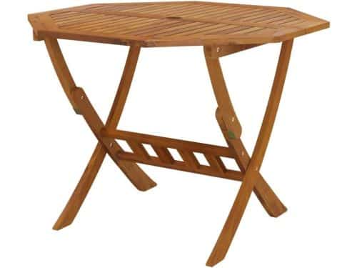 Inklapbare tuintafel - Houten klaptafel - Buiten eten - Massief