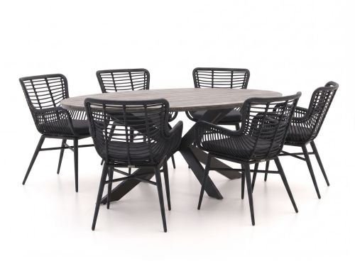 Intenso Asti/Fidenza ovaal 220cm dining tuinset 7-delig - Laagste prijsgarantie!