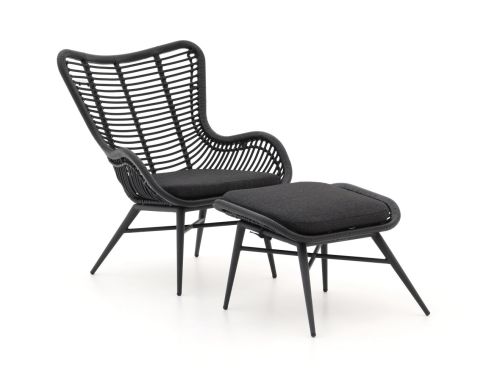 Intenso Rovello lounge tuinstoel met voetenbank - Laagste prijsgarantie!