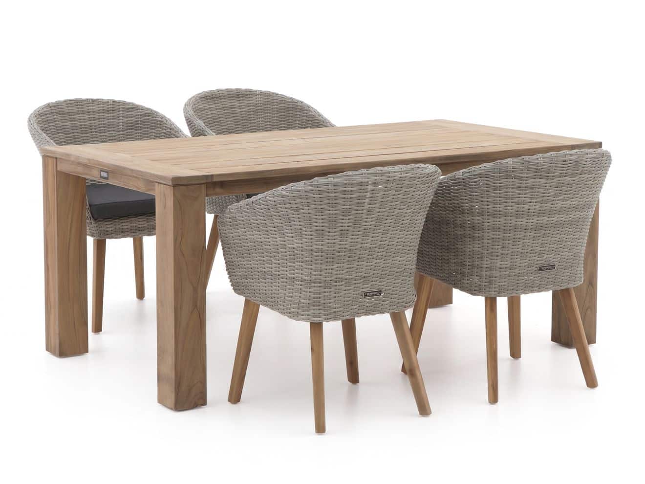 intenso tropea/rough x 180cm dining tuinset 5 delig laagste prijsgarantie!