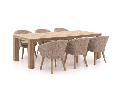 Intenso Tropea/ROUGH-X 240cm dining tuinset 7-delig - Laagste prijsgarantie!
