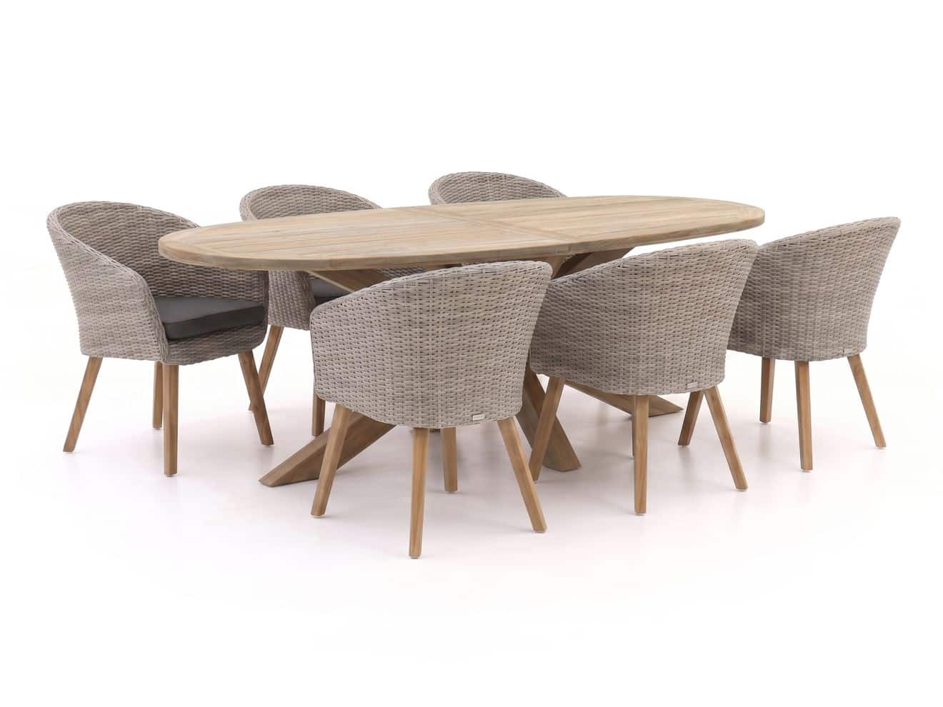 intenso tropea/rough y ellips 240cm dining tuinset 7 delig laagste prijsgarantie!