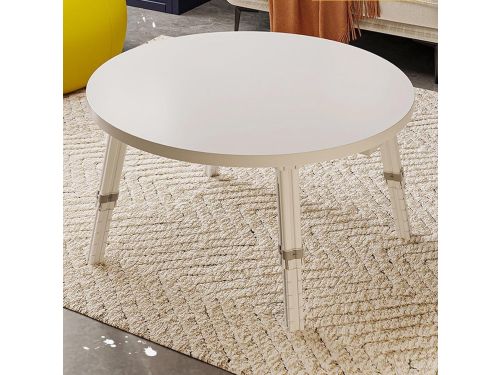 Japanse Vloertafel - Ronde Klaptafel - Ruimtebesparend Zitten - Inklapbaar