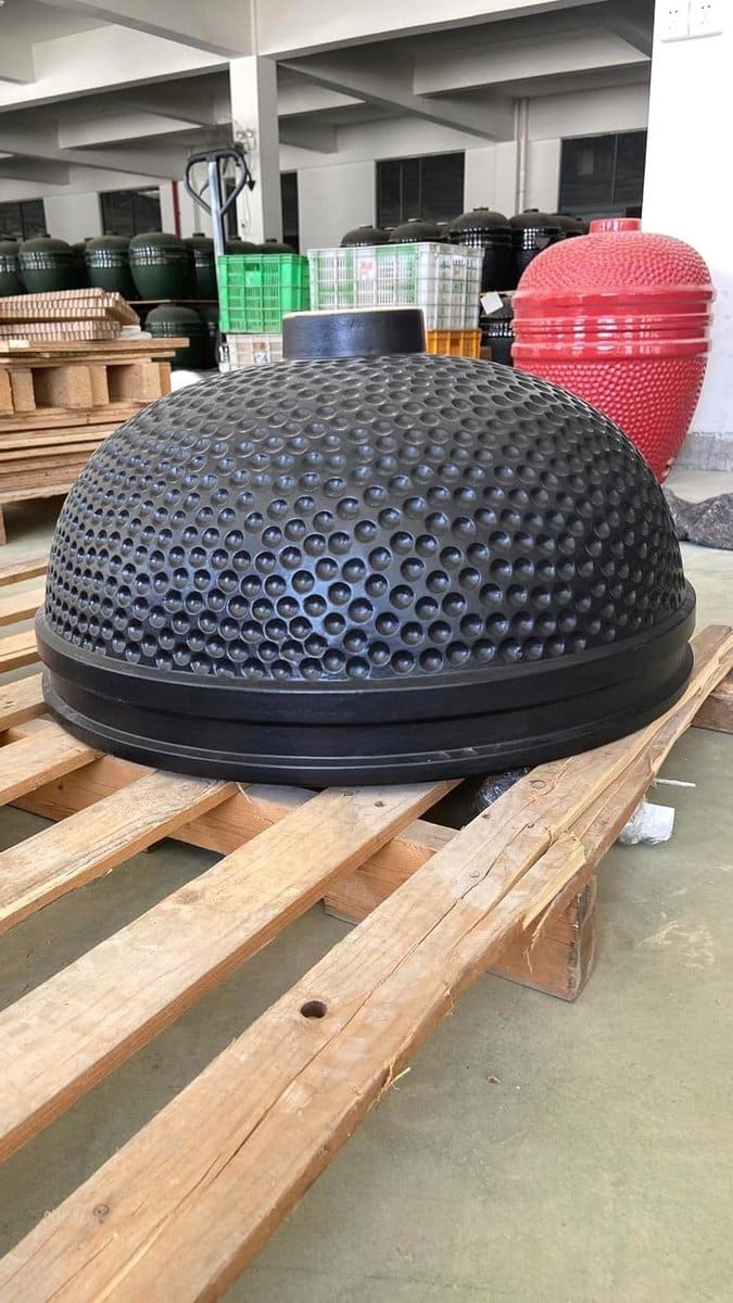 kamado bbq grill houtskool oven buiten koken