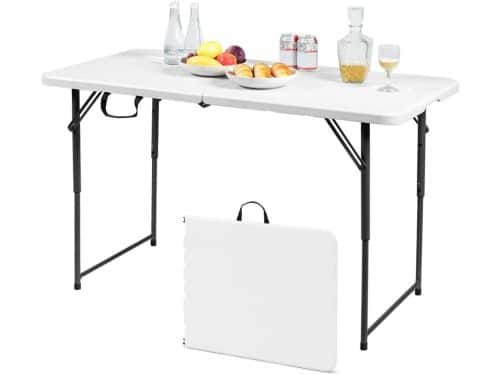 Kampeertafel - Klaptafel Tuinmeubel - Buitenactiviteiten Organiseren - In 3