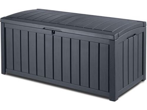 Keter Glenwood Opbergbox - 390L - 128x65x61cm - Grafiet