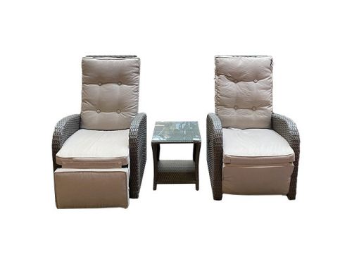 King wicker duo set Buitengewoon de Boet - Buitengewoon de boet