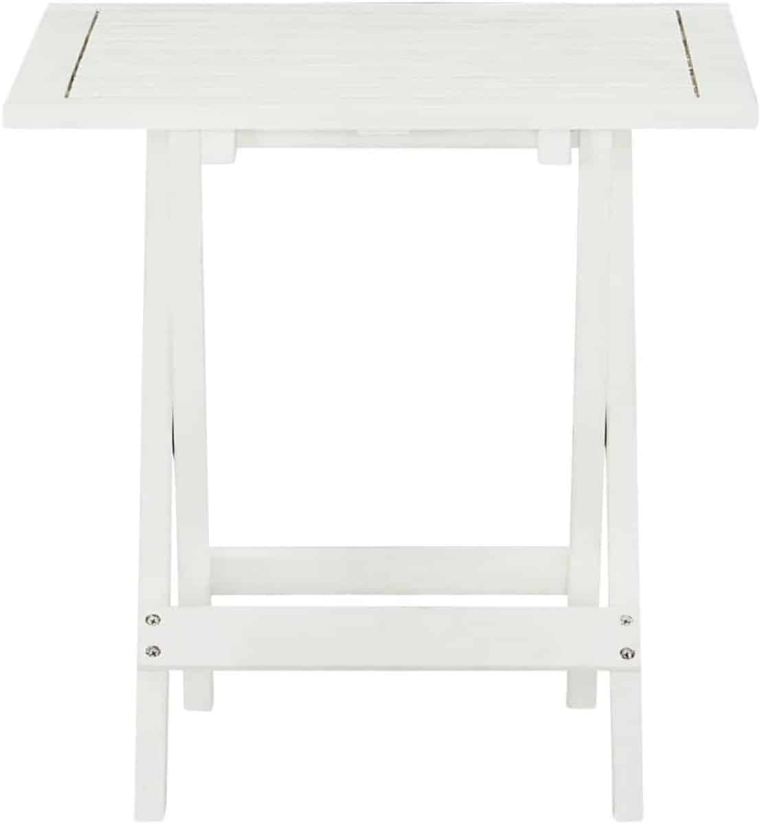klaptafel acaciahout bijzettafel tuin buiten gebruik inklapbaar