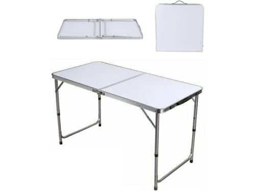 Klaptafel Aluminium - Opvouwbare tafel - Buitenactiviteiten - Lichtgewicht en