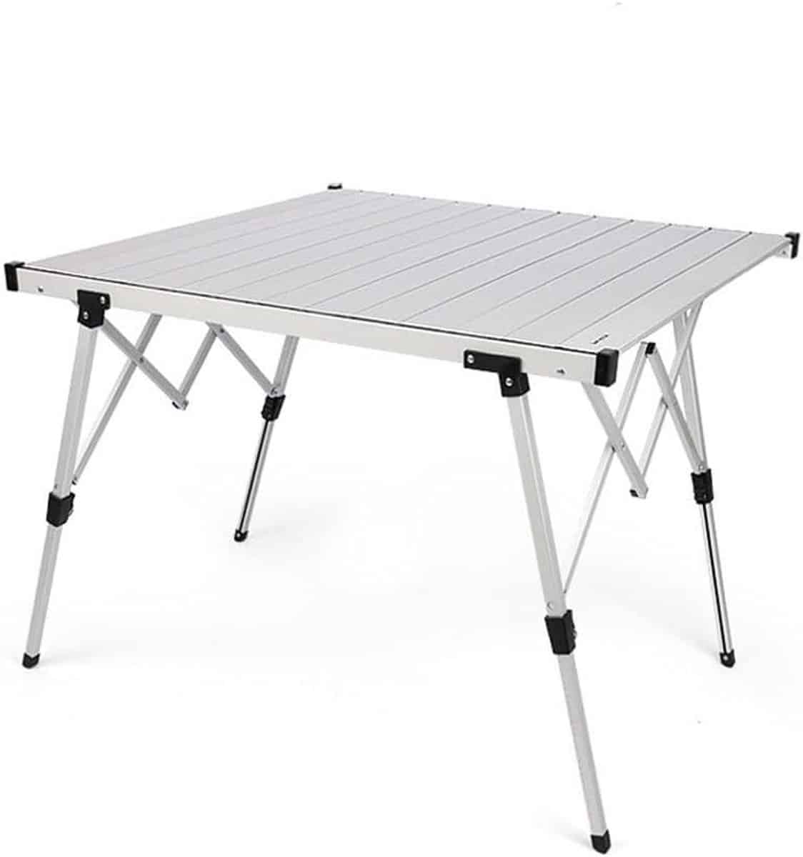 klaptafel aluminium picknicktafel outdoor kamperen tuin in
