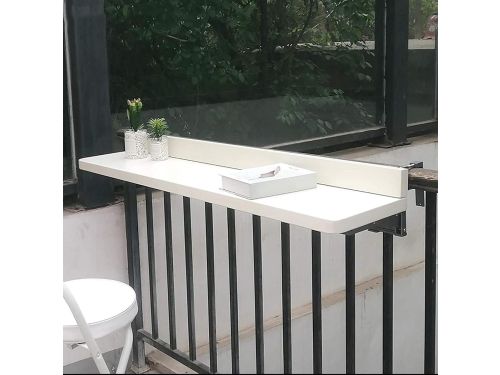 Klaptafel Balkon - Hangende Buitentafel - Buitenwerkplek Creëren - Verstelbaar