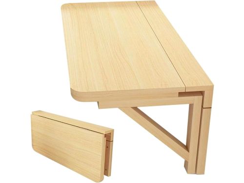 Klaptafel Balkon - Wandtafel Opklapbaar - Ruimte Besparen - Massief