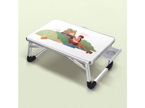 Klaptafel - Bedtafel Laptoptafel - Ontbijt en Werk - Antislip