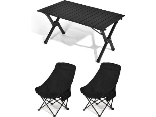 Klaptafel Buiten - Opvouwbare Tafel - Kamperen Picknicken - Weerbestendig