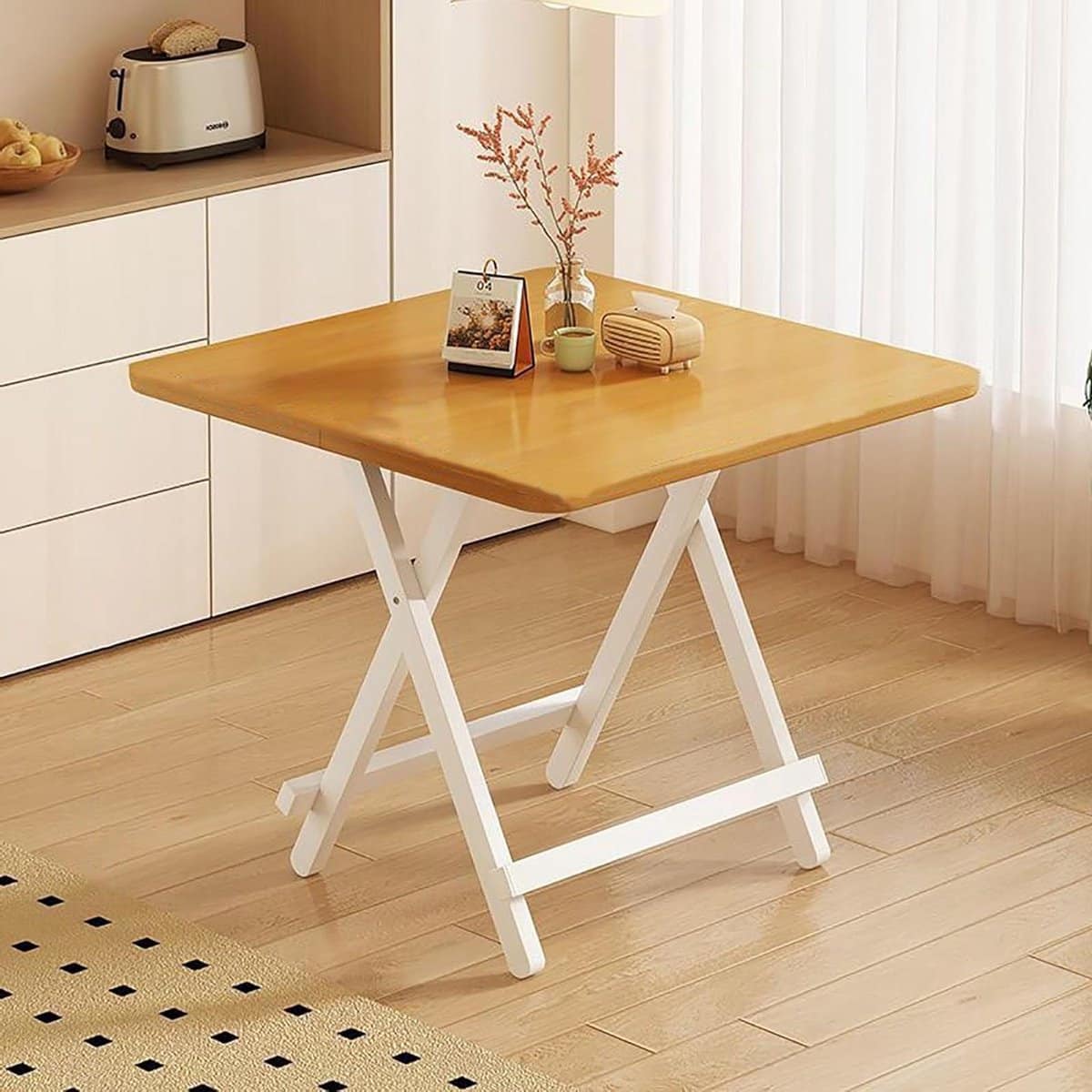 klaptafel eettafel balkon ruimtebesparend wonen x metalen frame