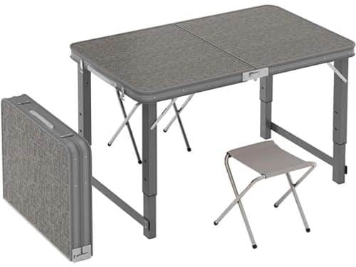 Klaptafel en kruk set - Draagbare tafel - Picknick en