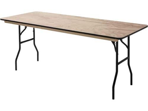 Klaptafel Hout - Feesttafel Buffet - Ruimte Besparen - Zelfborgende