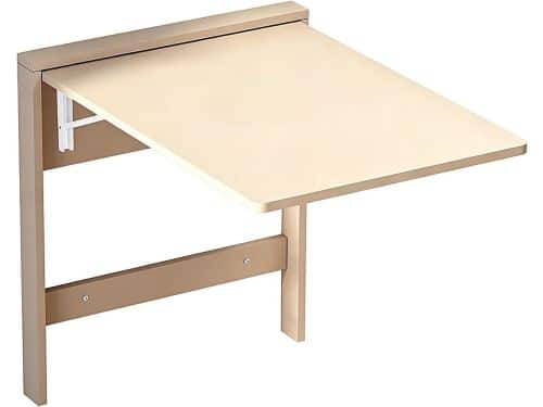 Klaptafel Hout - Wandbureau Opvouwbaar - Ruimte Besparen - Draagvermogen