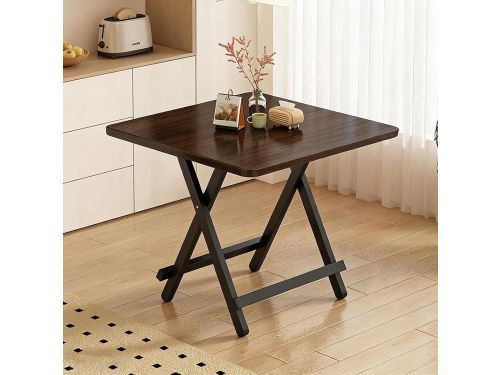 Klaptafel Hout X-Frame - Eettafel Balkon - Ruimte Besparen
