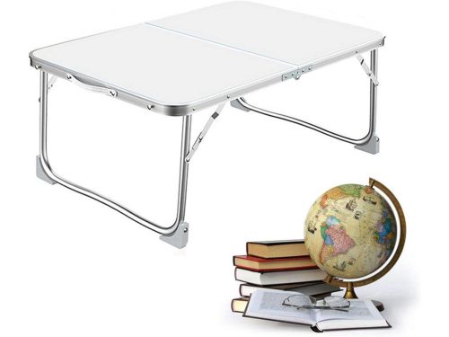 Klaptafel, opvouwbare picknicktafel, aluminium, draagbaar, campingbureau voor buiten