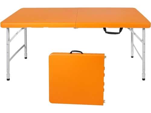 Klaptafel - Opvouwbare tafel - Buitenactiviteiten - In hoogte verstelbaar