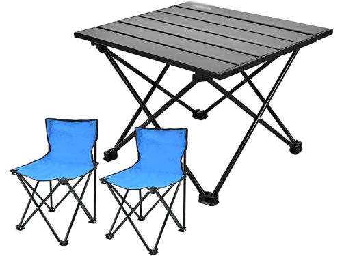 Klaptafel Outdoor - Picknicktafel Balkon - Geniet Buiten - Draagbaar