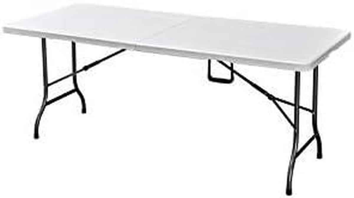 klaptafel, party, 180 x 75 cm, hoogte 72 cm