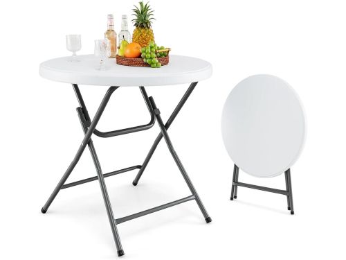 Klaptafel Rond - Picknicktafel Buiten - Feestjes en Buiten