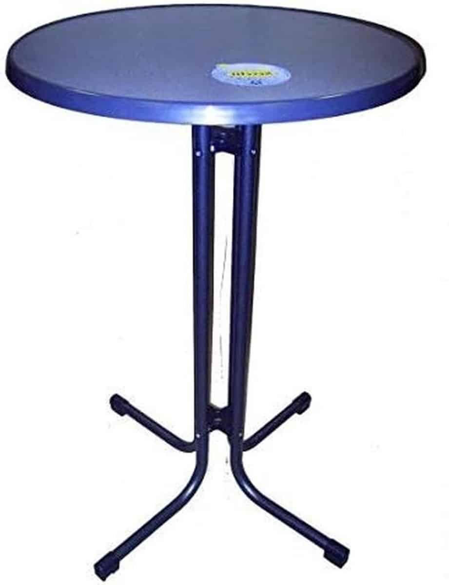 klaptafel rond staande tafel ontvangstruimte waterproof verlijmd