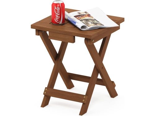 Klaptafel Small Natuurlijk voor Buiten - Ideaal voor Tuin en