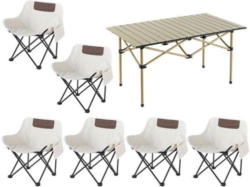 Klaptafel Stoelenset - Draagbare Meubels - Outdoor Activiteiten - Stabiele
