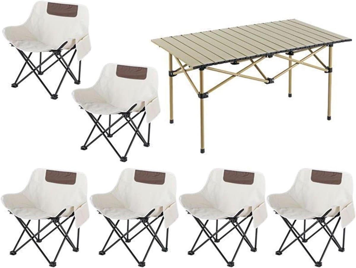 klaptafel stoelenset draagbare meubels outdoor activiteiten stabiele