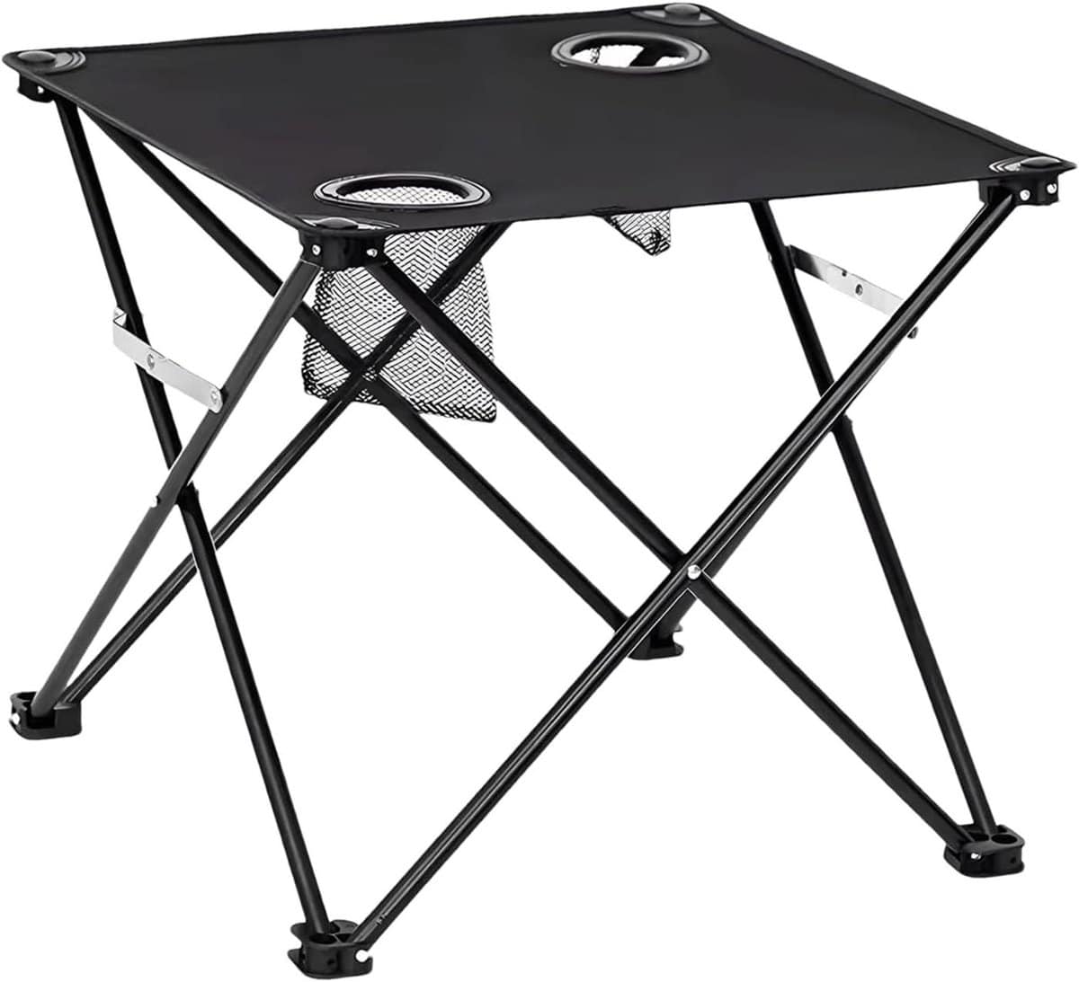 klaptafel strandtafel picknicktafel outdoor ontspanning met bekerhouders