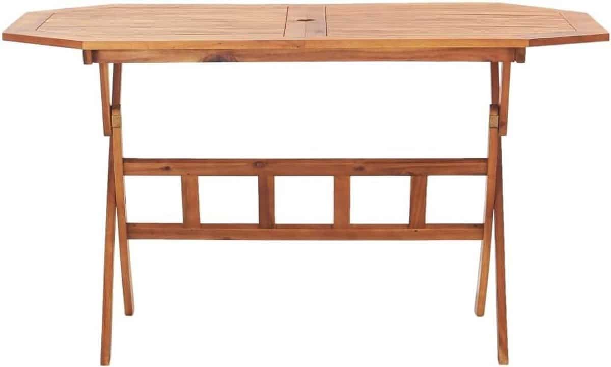 klaptafel tuin acacia tafel buiten eten praktisch