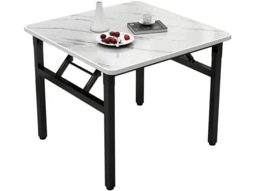 Klaptafel Vierkant - Eettafel Balkon - Ruimte Besparen - Verstelbare