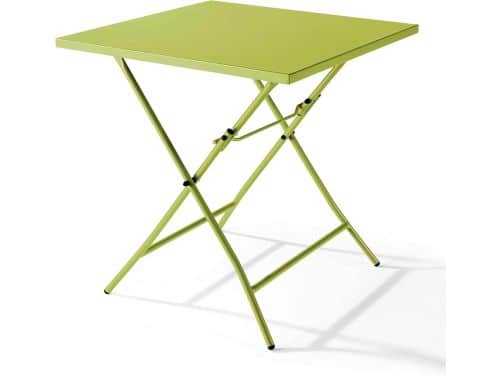 Klaptafel Vierkant - Vouwtafel Tuintafel - Buiten Eten - Opklapbaar